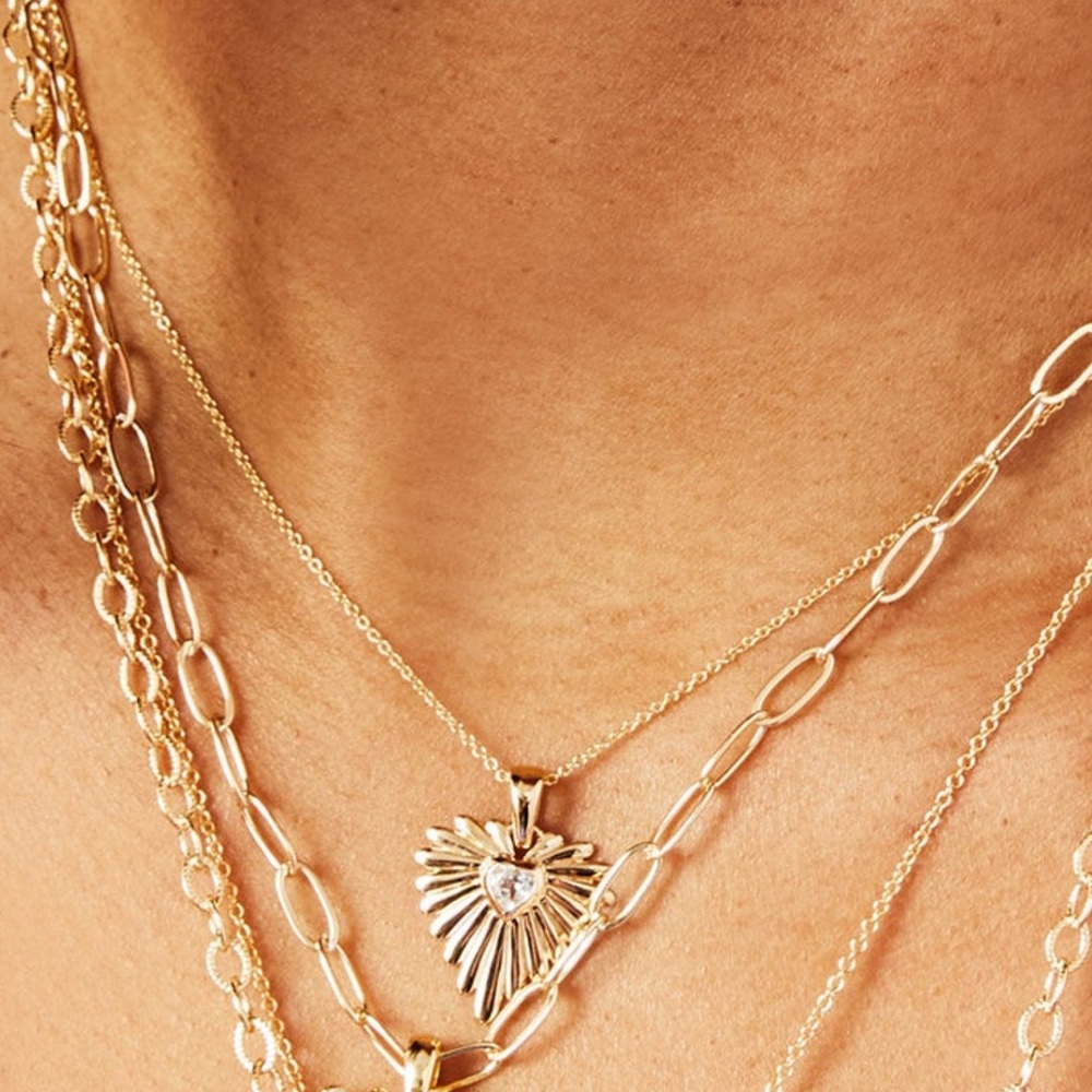 Baby Love Pendant in Solid Gold